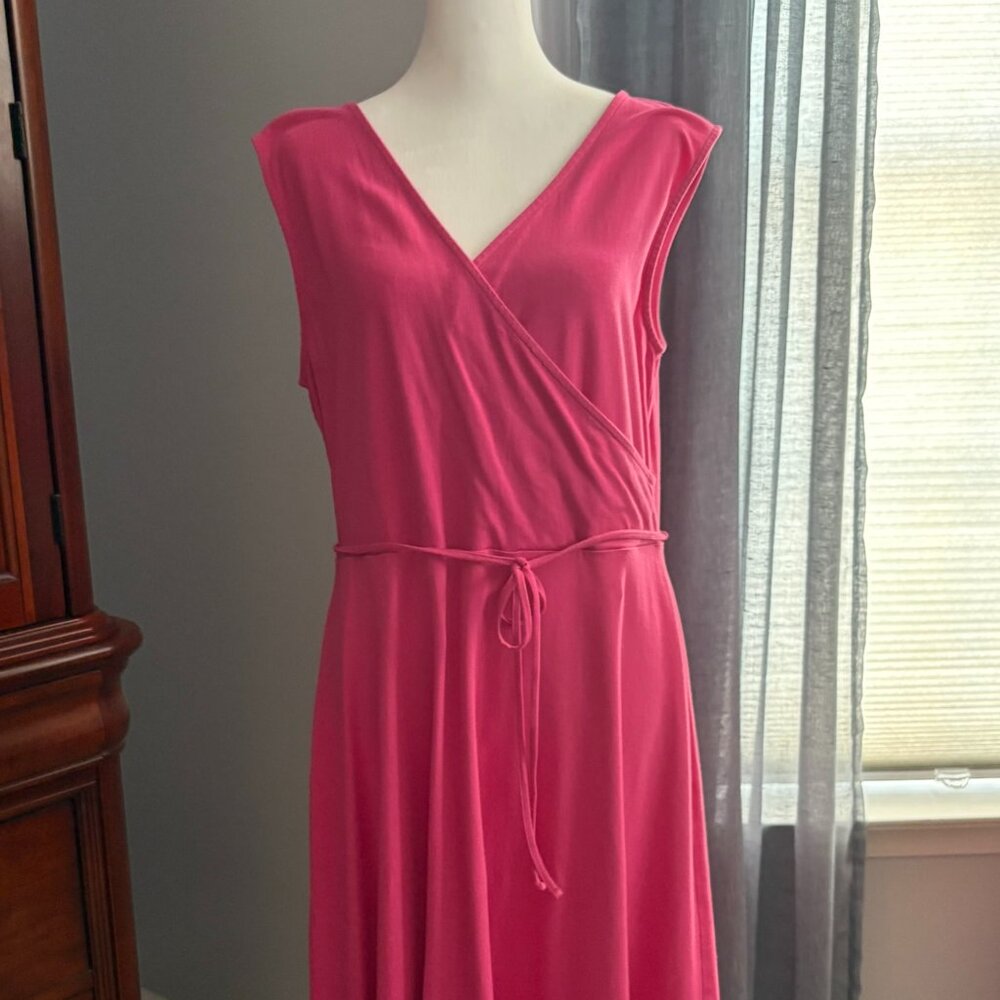 Dark Pink/Fushia Sleeveless Dress by Talbots